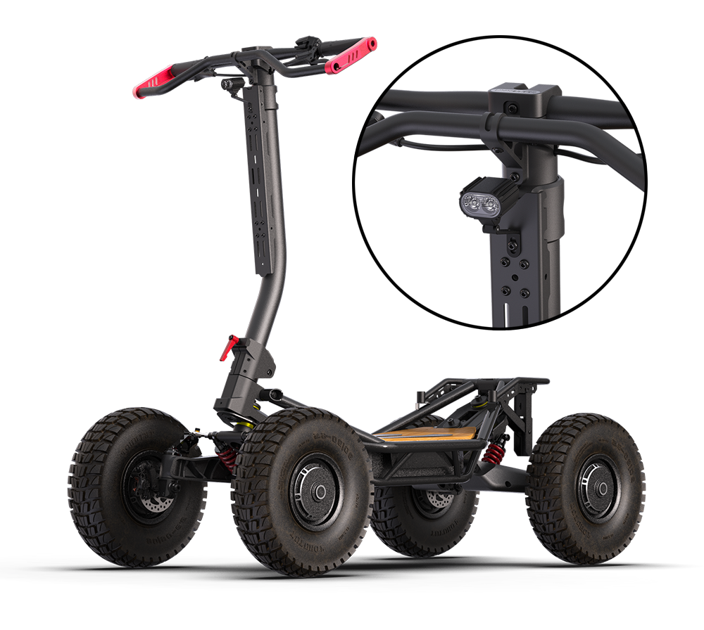 VEEHOP Geländegängiger E-Scooter/Mini-ATV / 2WD PLUS