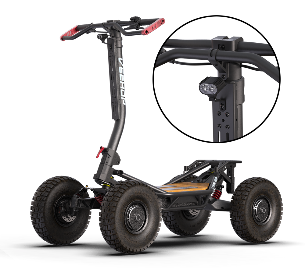 VEEHOP Geländegängiger E-Scooter/Mini-ATV / 2WD PLUS