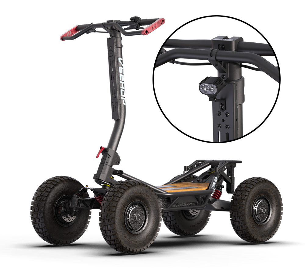 VEEHOP Geländegängiger E-Scooter/Mini-ATV / 2WD PLUS