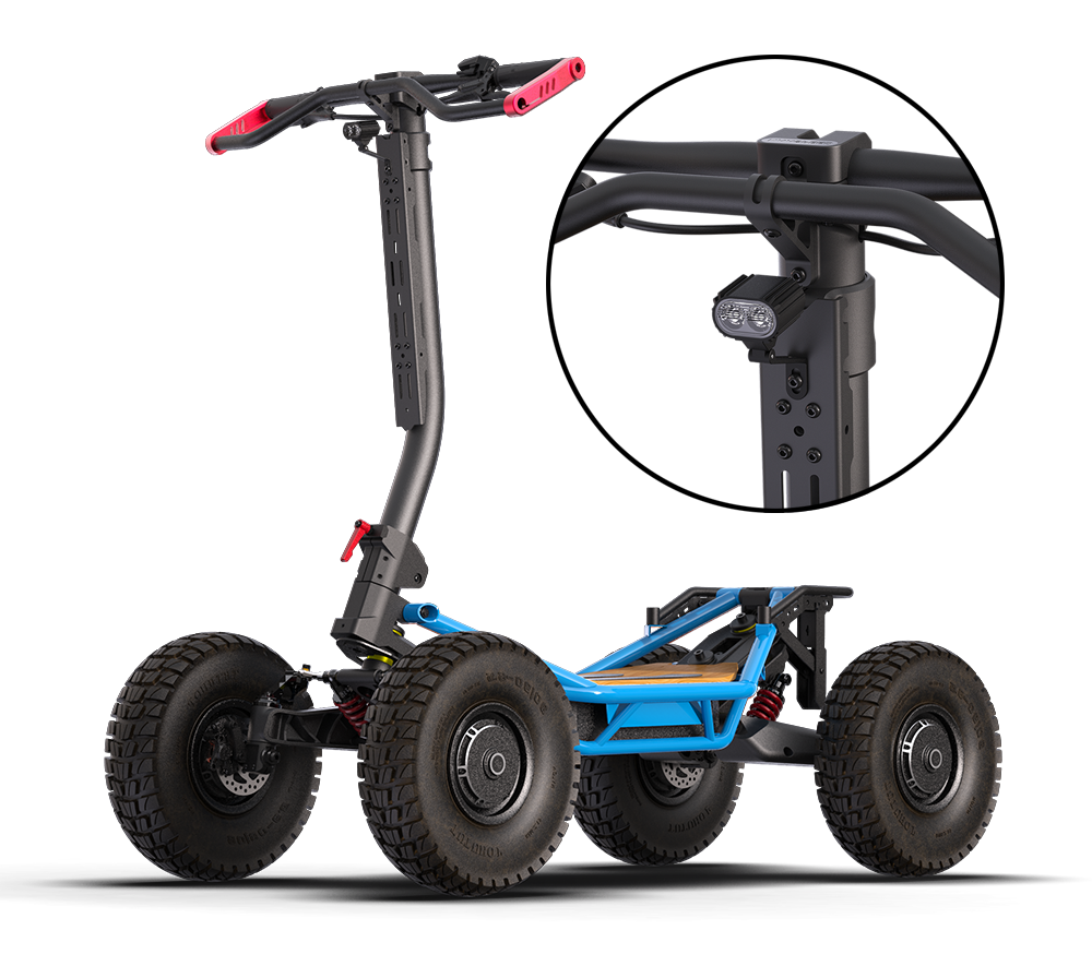 VEEHOP Geländegängiger E-Scooter/Mini-ATV / 2WD PLUS