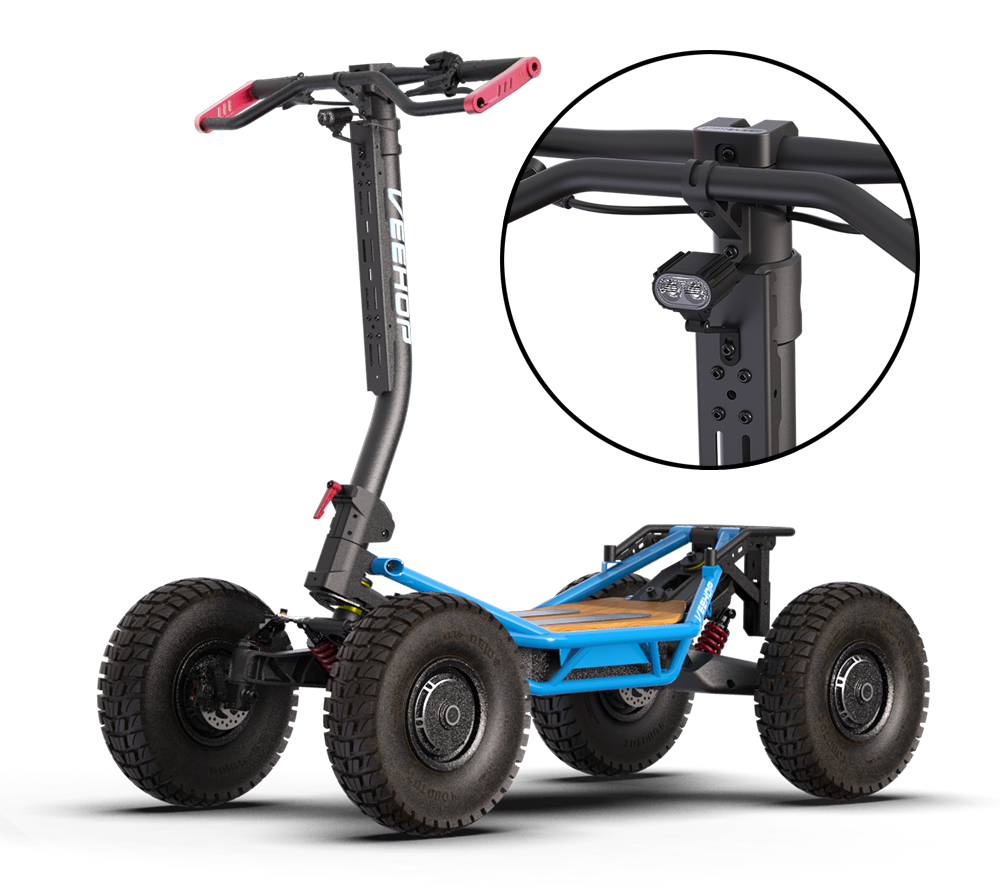 VEEHOP Geländegängiger E-Scooter/Mini-ATV / 2WD PLUS