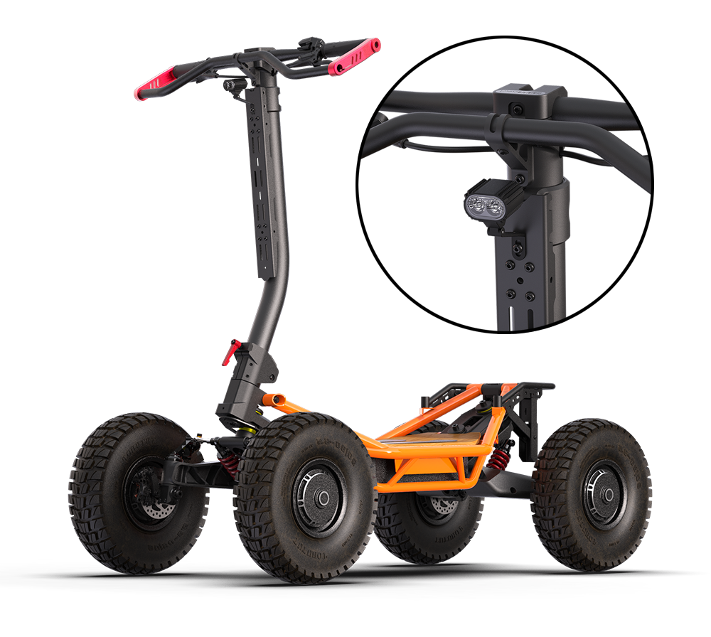 VEEHOP Geländegängiger E-Scooter/Mini-ATV / 2WD PLUS