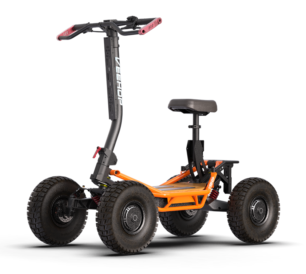 VEEHOP Geländegängiger E-Scooter/Mini-ATV/4WD